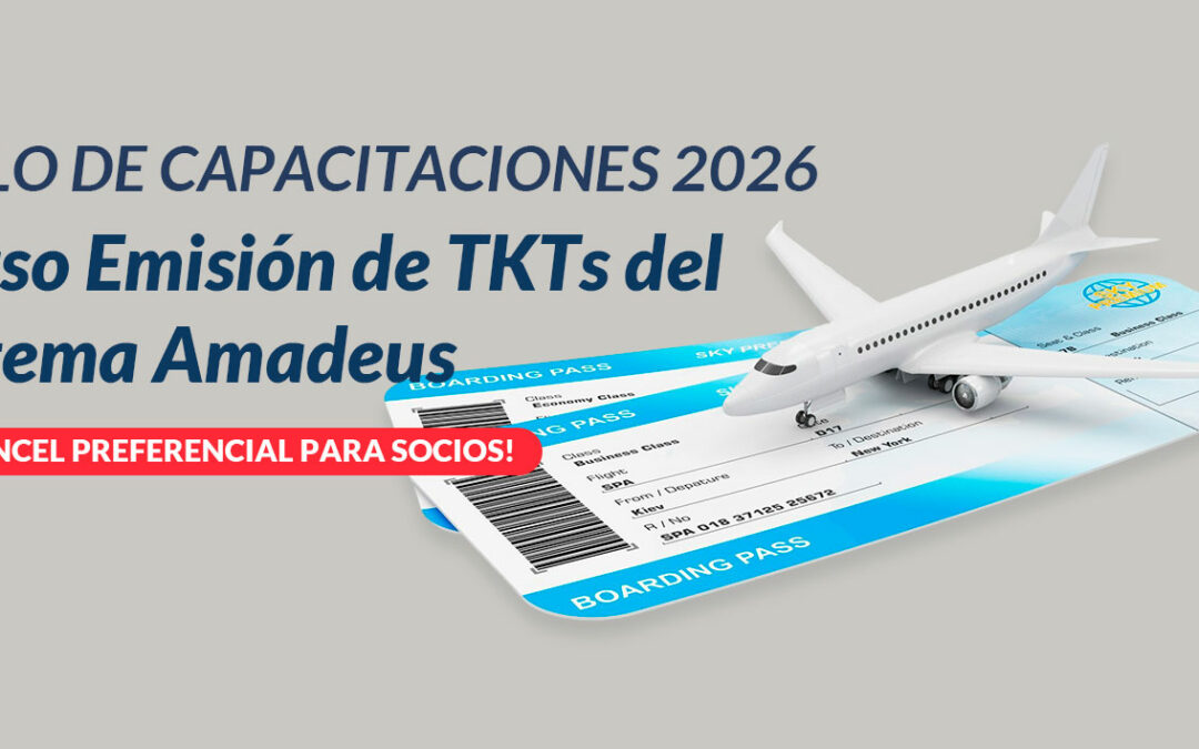 Curso de Emisión de TKTs del Sistema Amadeus